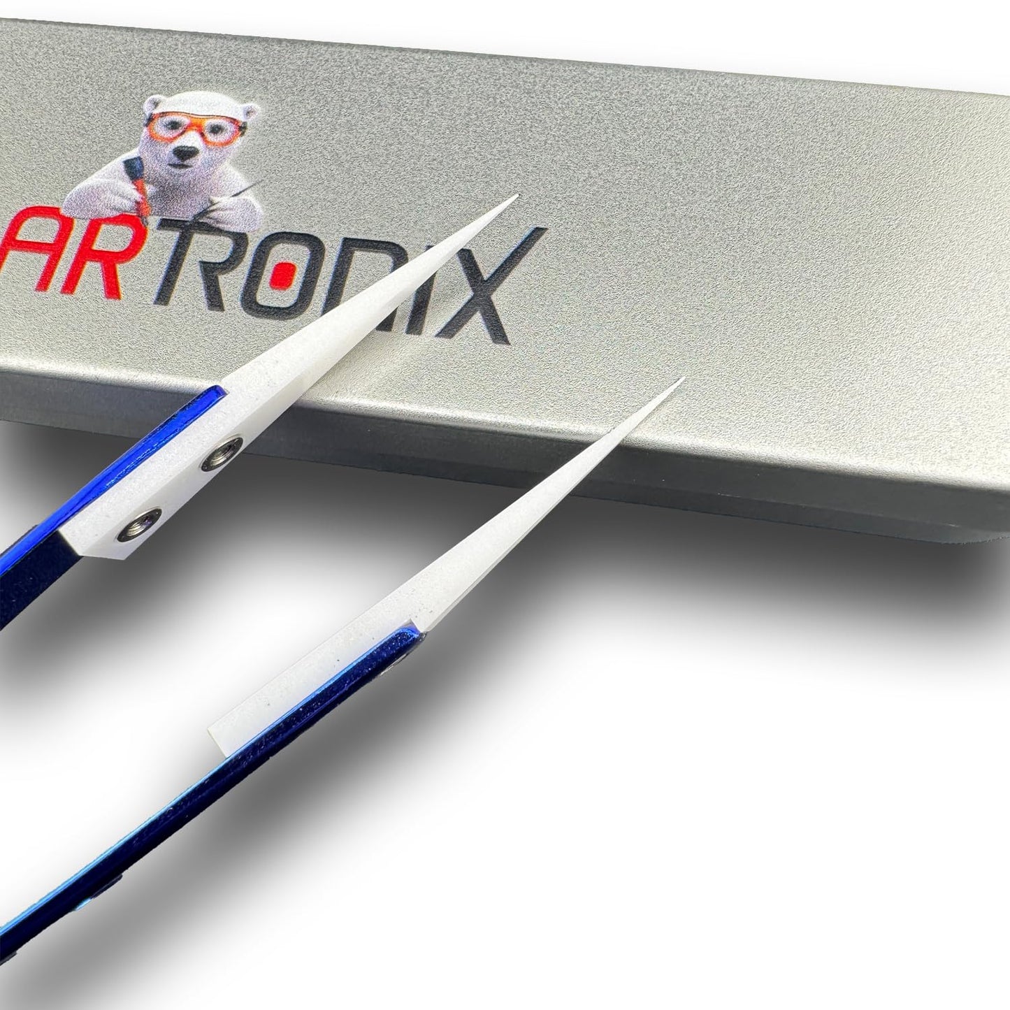 Ceramic Precision Tweezers – ESD Safe Anti-Static, Ultra Sharp Tip for Micro Soldering, Electronics Repair, Jewelry & Hobby Work