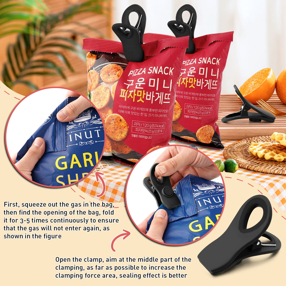 12 Pack Chip Clips (12 Count)