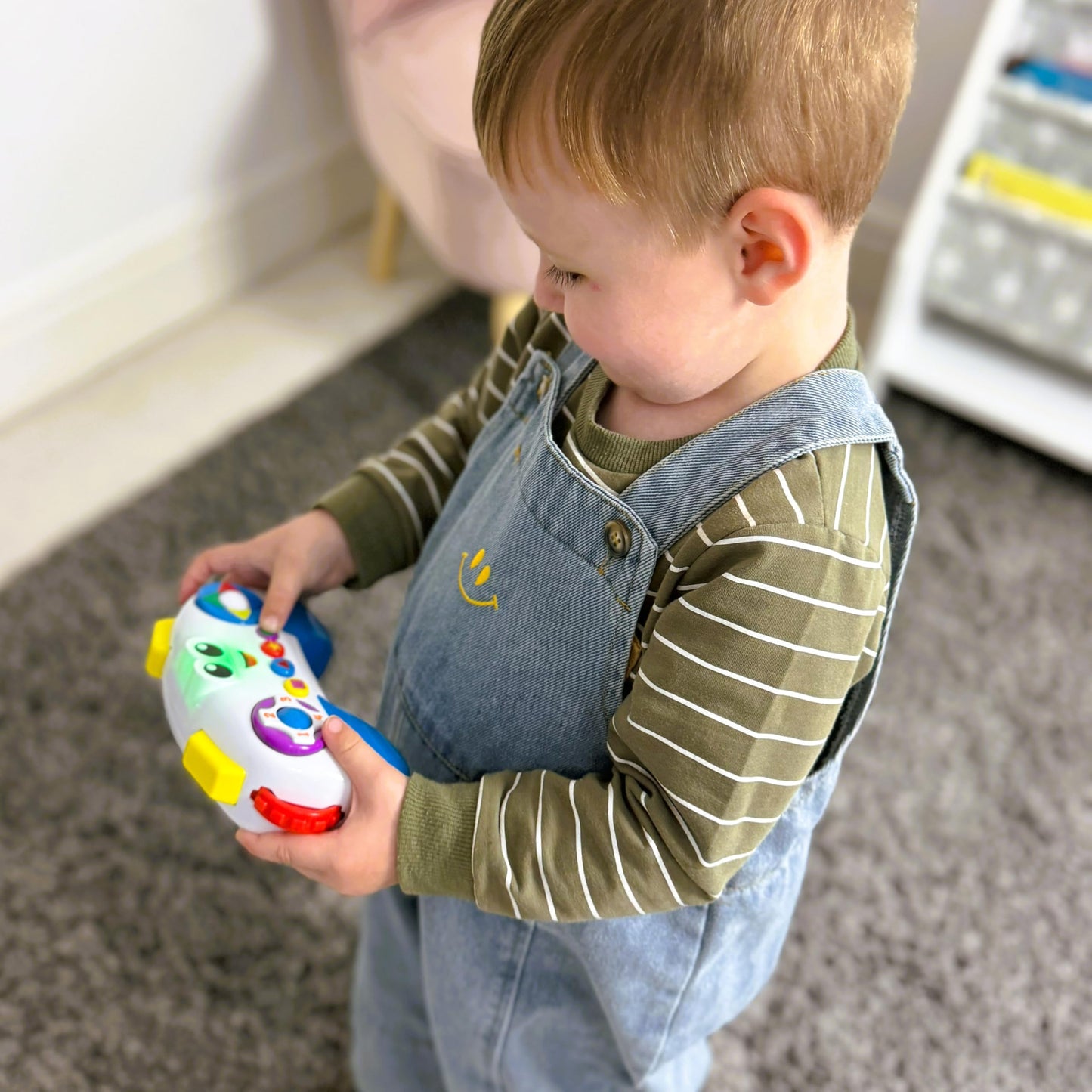 The Learning Journey Early Learning - On The Go Game Controller - Baby Game Controller Toy for Boys & Girls Ages 3 Months and Up - Award Winning Toys