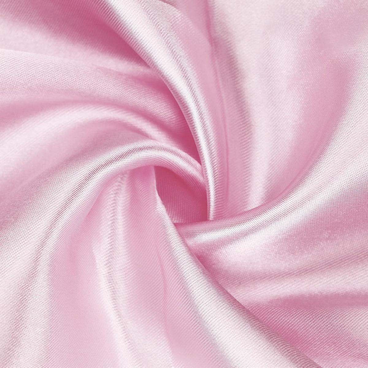 Bailarina 80 Pack Pink Satin Napkins,17x17 Inches Wedding Napkins Square Soft Silky Table Napkins Bulk Decorative Elegant Cloth Napkin for Party Decoration, Banquet,Wedding,Graduation