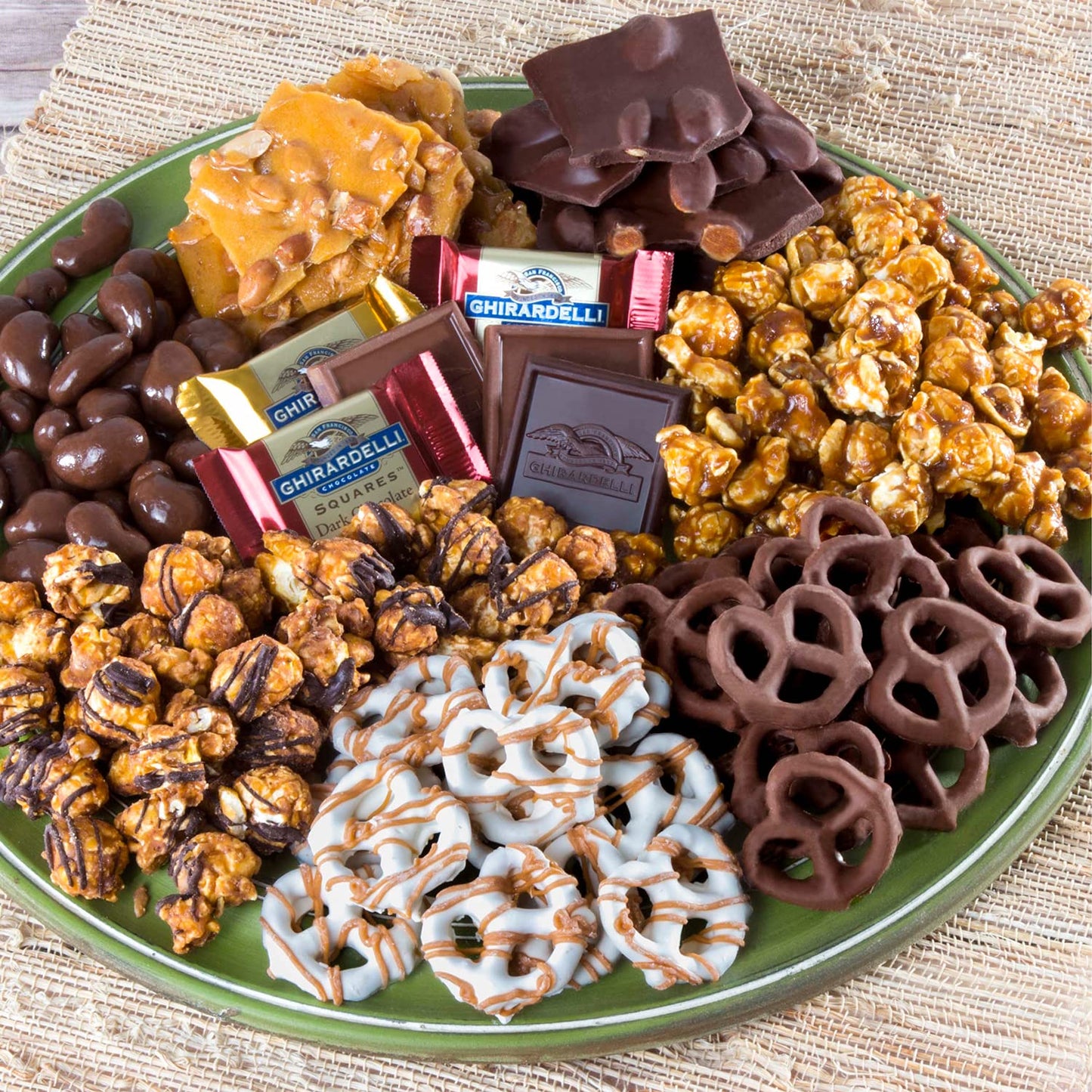 A Gift Inside Happy Mother's Day Chocolate Caramel and Crunch Grand Gift Basket