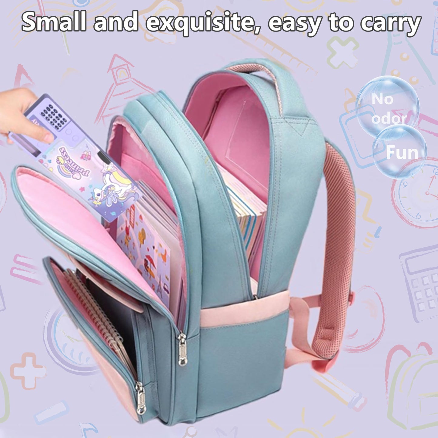 Ristpal Pop Up Multifunction Pencil Case for Boys and Girls with Calculator, Sharpener, Cute School Supplies Pencil Box, Stationery Organizer, Best Gift Birthday Present for Kids(Blue)