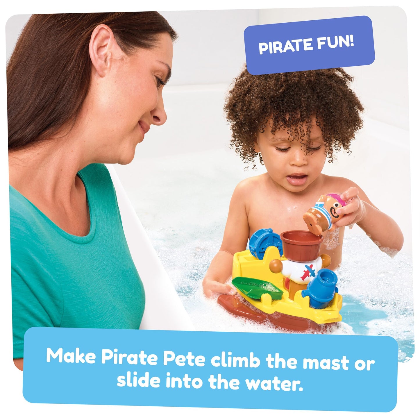 Toomies Pirate Ship Bath Toy