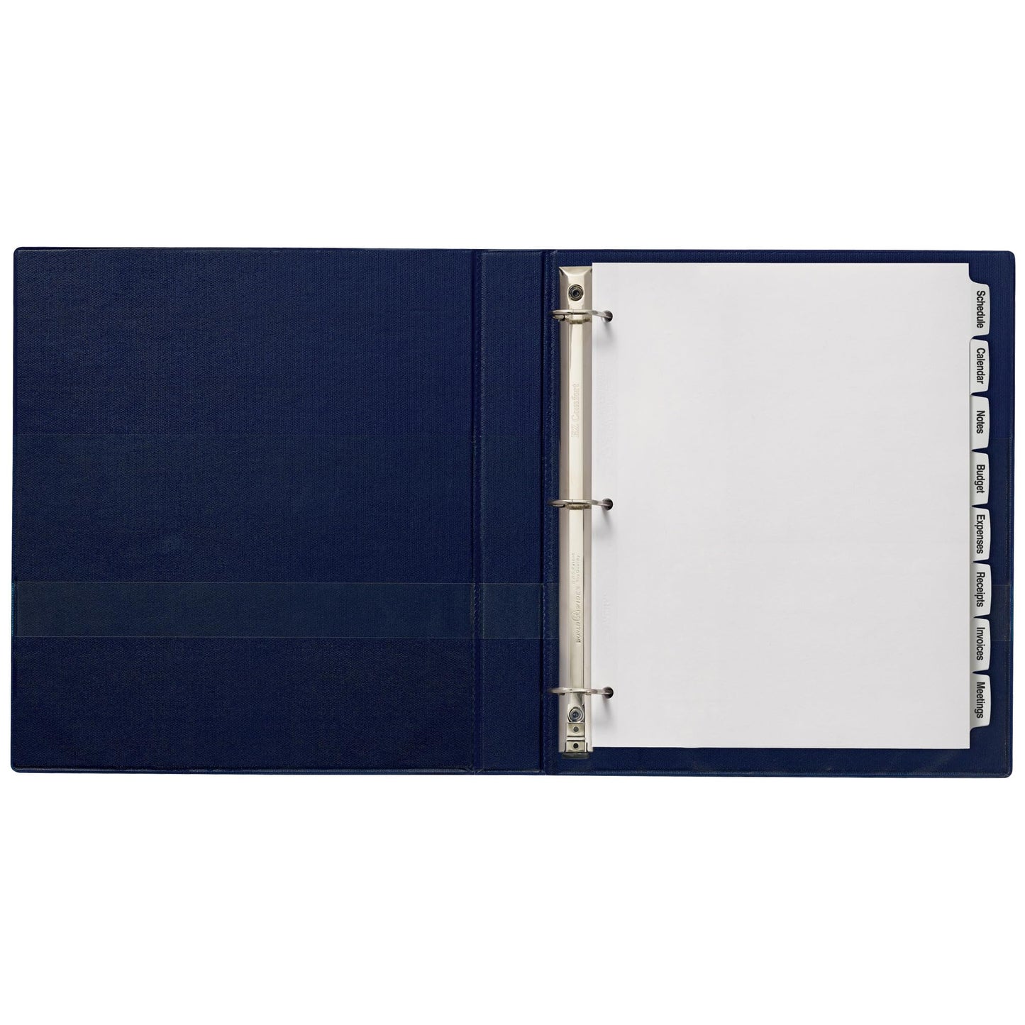 Avery Big Tab Printable White Label Dividers for 3 Ring Binders, 8 Tabs per Set, White, Great for Office Supplies, School Supplies, Organizing, and More (4 Sets of 14433)