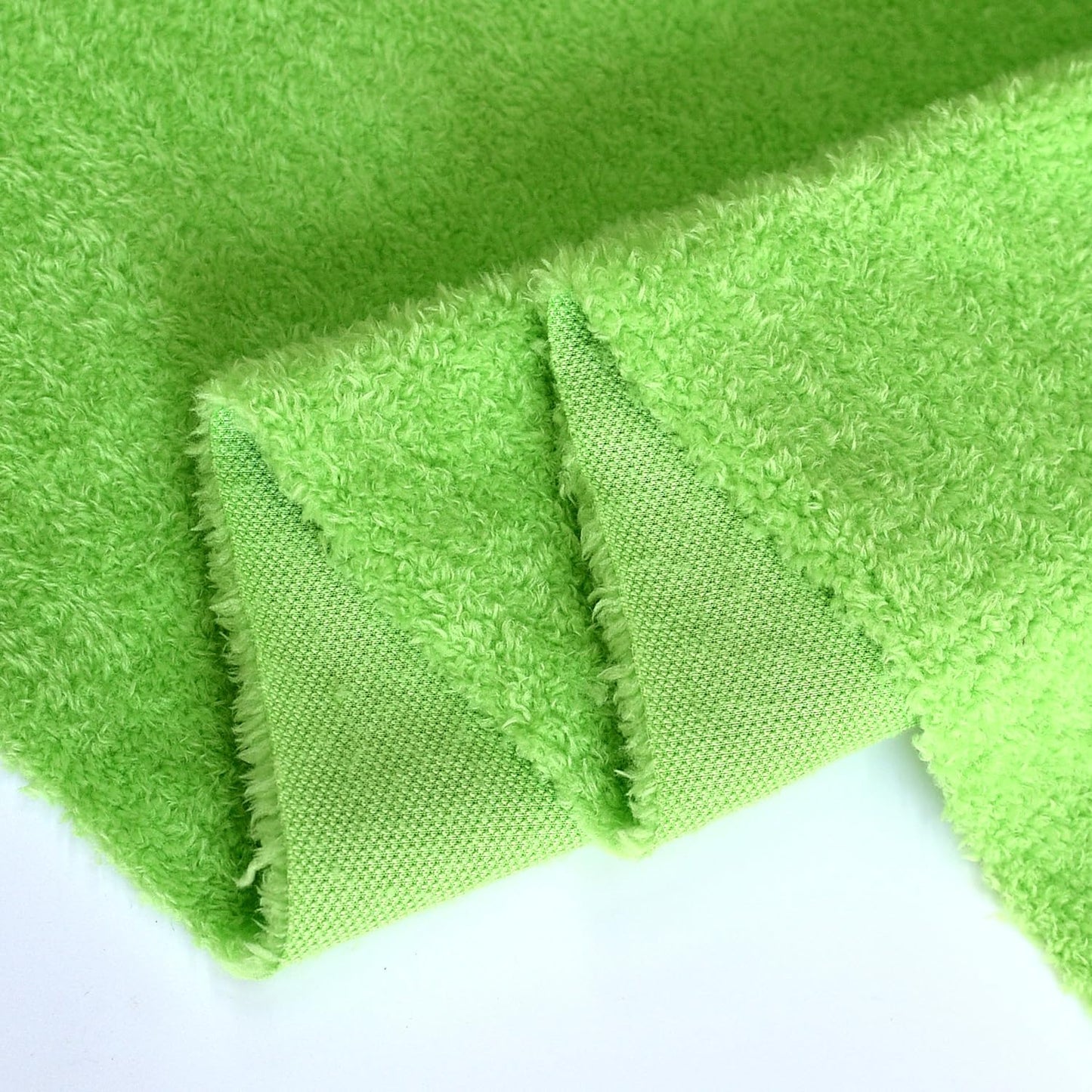 Surf turtle Faux Fur Fabric,Fluffy,Soft Craft Material for DIY Crafts,Rugs, Pillows,Projects, Sewing 36''x60'', Emerald Green