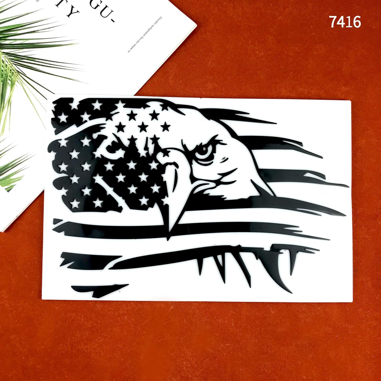 American Eagle Flag Wall Art Epoxy Resin Molds, Large Size Patriotic Home Decor Resin Molds Silicone Clearance, Large Home Wall Decor Silicone Molds for Epoxy Resin