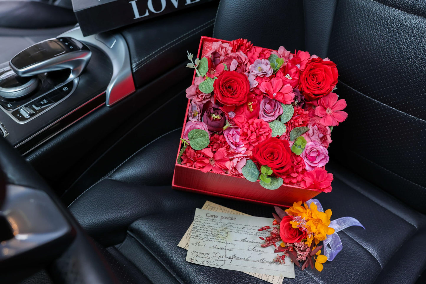 4-Piece Gifts Boxes with Lids for Presents, Red Plaid Textured, Cardboard Gift Boxes, Valentine, Suprise Gift Box, Home Decor, Decorative Storage Boxes, Flower Box, Mother Day Box Wrapping Boxes