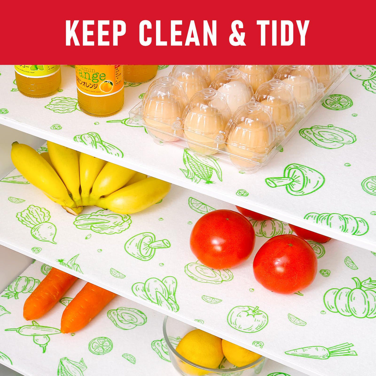 Refrigerator Liners (12 Sq Ft)