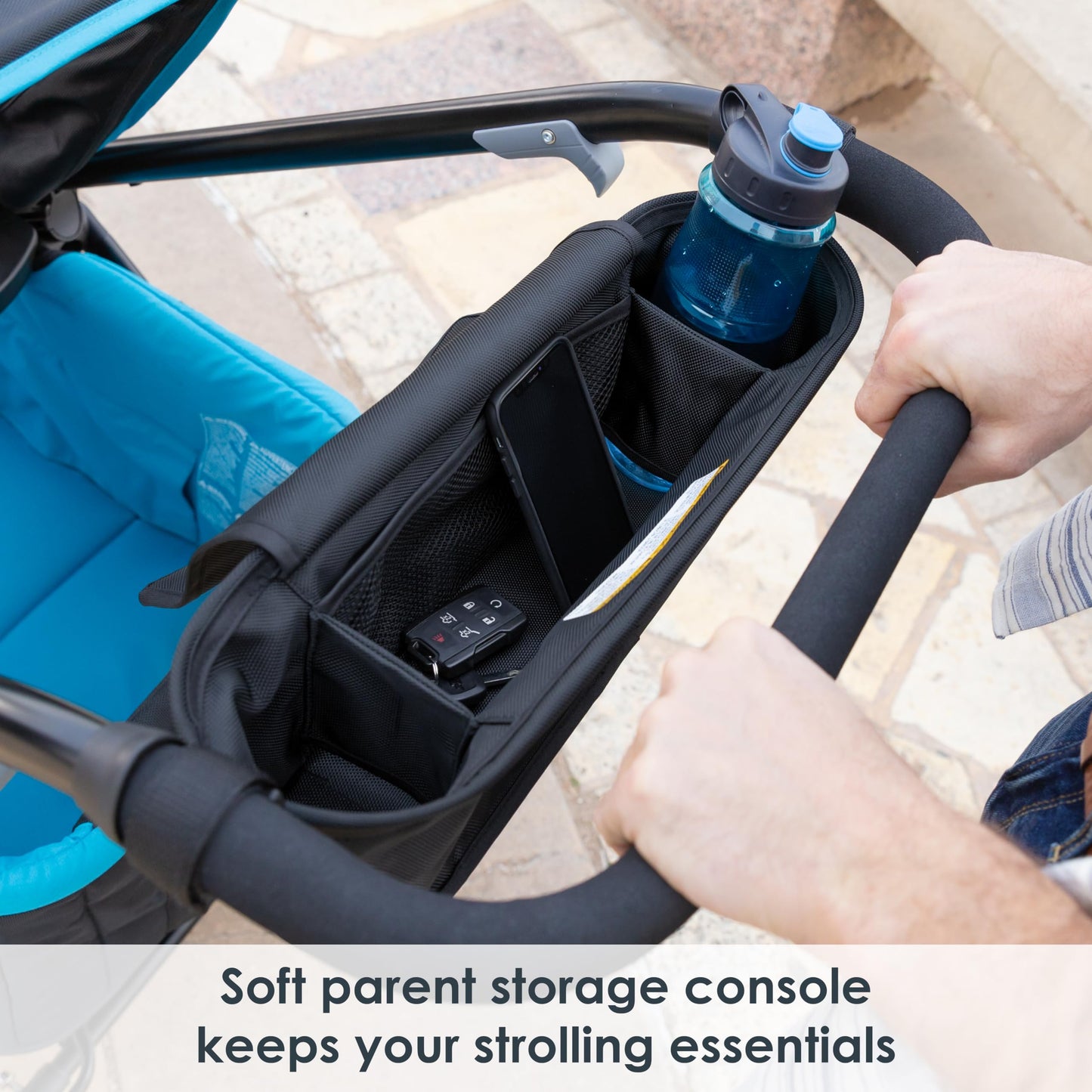 Baby Trend Expedition 2-in-1 Stroller Wagon Plus, Ultra Marine