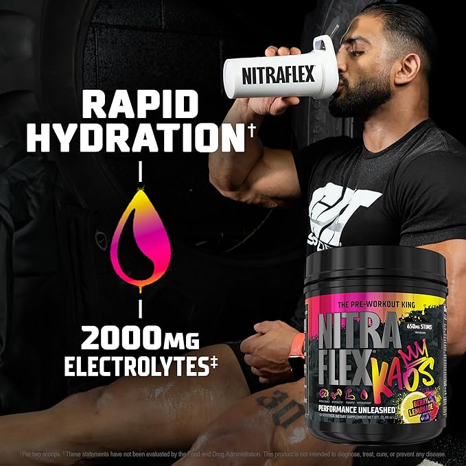 GAT SPORT Nitraflex KAOS White Cherry Lime