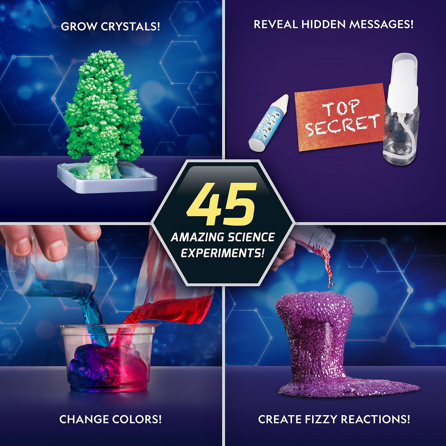 NATIONAL GEOGRAPHIC Arts, Crafts and Chemistry Kit for Kids