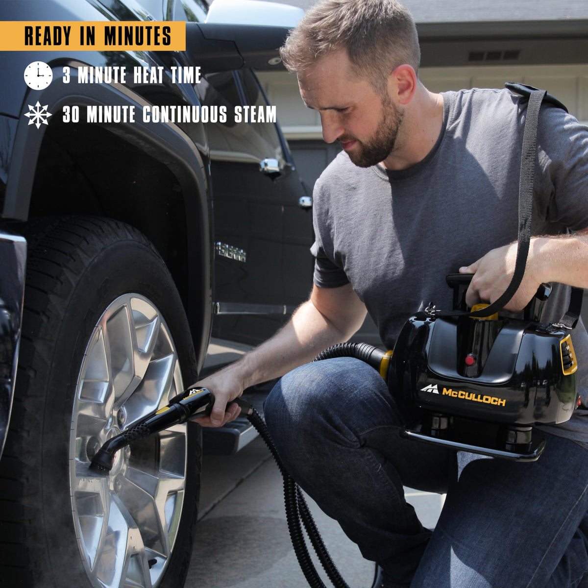 MC1270 Portable Power Steam Cleaner