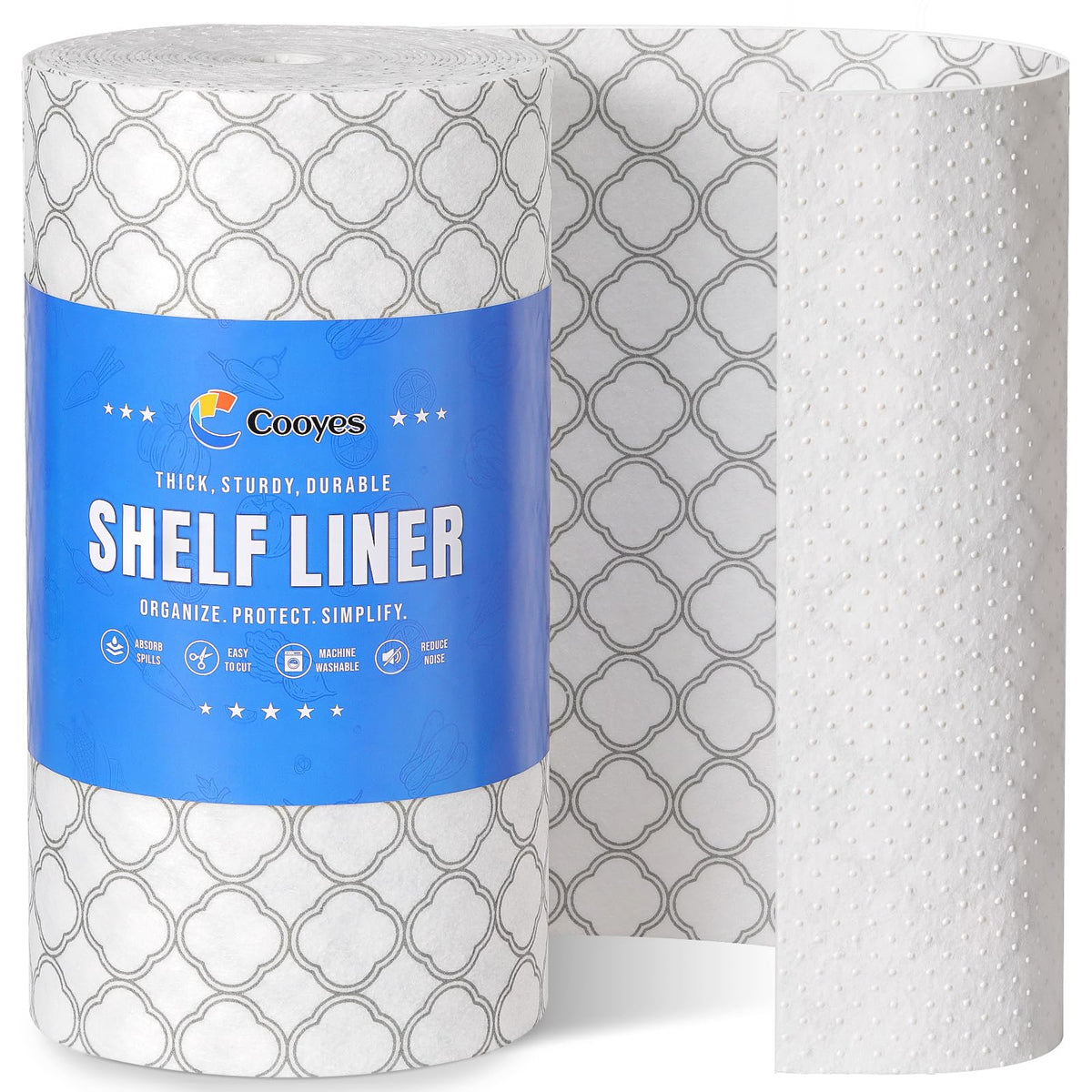 Non Slip Refrigerator Liners (43 Sq Ft)