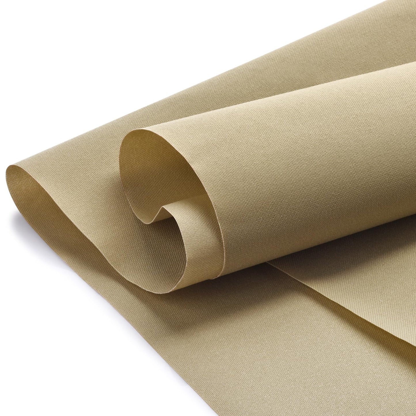 Waterproof Canvas Fabric - 58" Wide 600D Upholstery Polyester Material - Durable Indoor Outdoor Water Resistant Fabric for Furniture Cover Cushion Home Awning Tent (Birch, 1 Yard)