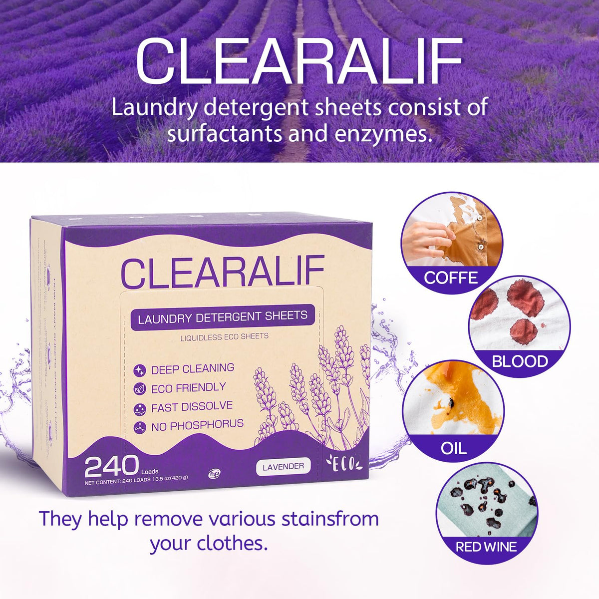 Laundry Detergent Sheets (240 Count)