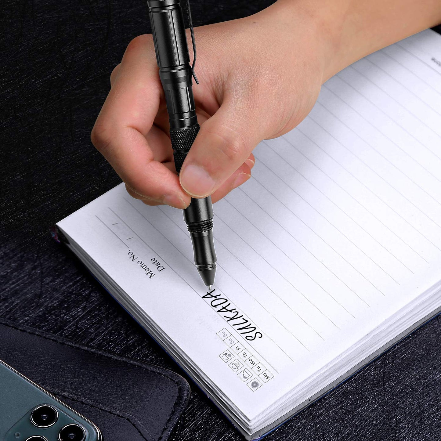 SULKADA Gift for Men Women, Tactical Pen Gift Set, Cool Gadget Stocking Stuffer,Unique Birthday Gift Ideal