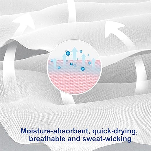 Medi-sky Sun Protection Masks for Adults, Washable Ice Silky Cloth Breathable Face Mask Elastic with Adjustable Ear Straps 2 Pack Light Blue