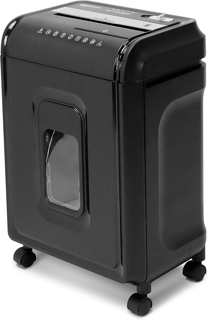 Aurora AU1260XA Anti-Jam 12-Sheet Crosscut Paper and CD/Credit Card Shredder