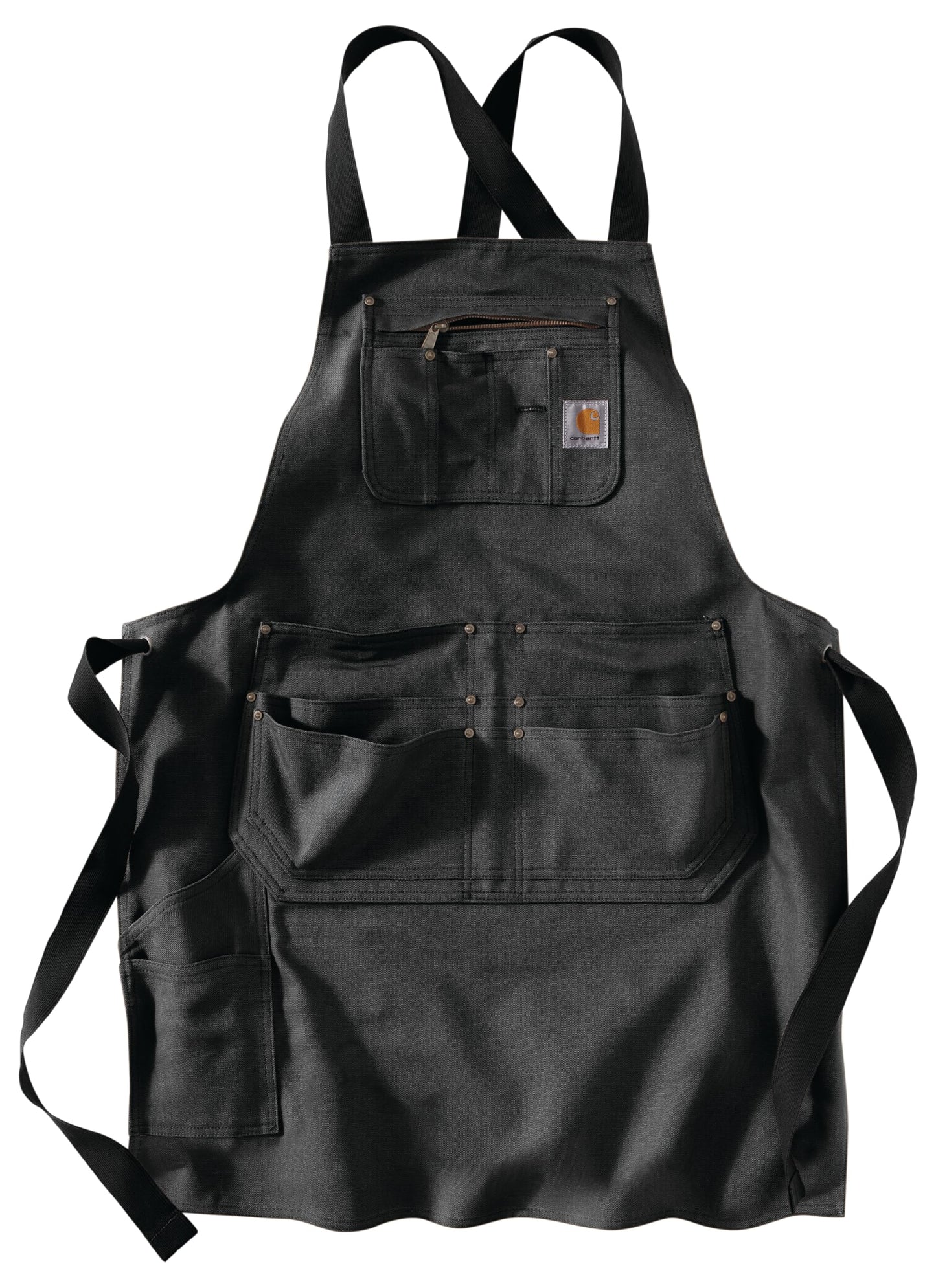 Carhartt Men's Firm Duck Apron, Black, One Size