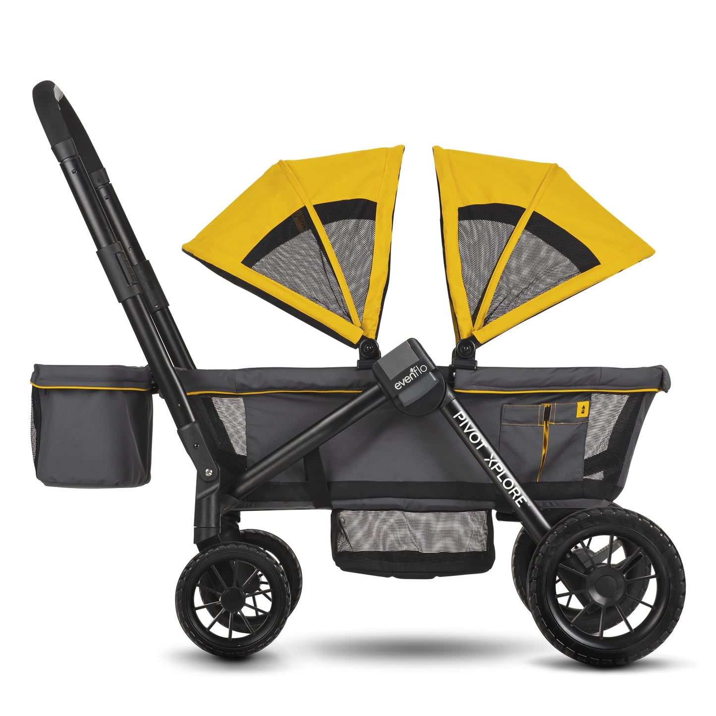 Evenflo Pivot Xplore All-Terrain Stroller Wagon (Adventurer Gray)