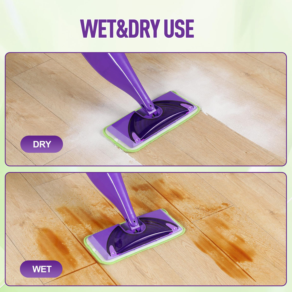 6 Pack Reusable Mop Pads for Swiffer WetJet