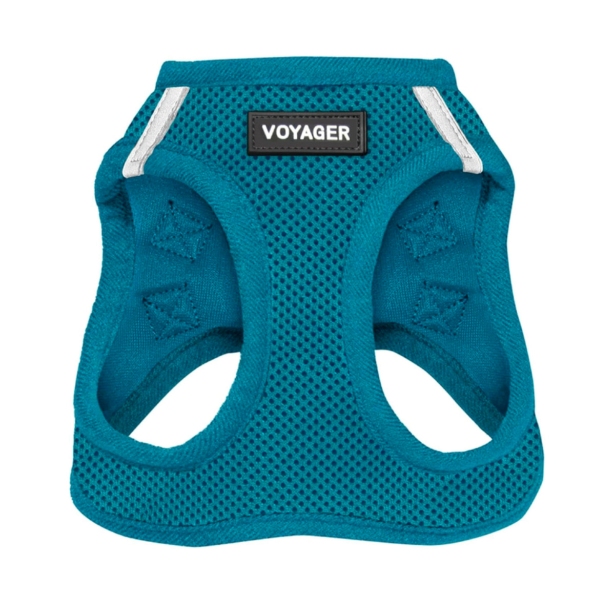 Voyager Step-in Air Dog Vest Harness - Orange/Black Trim, Large