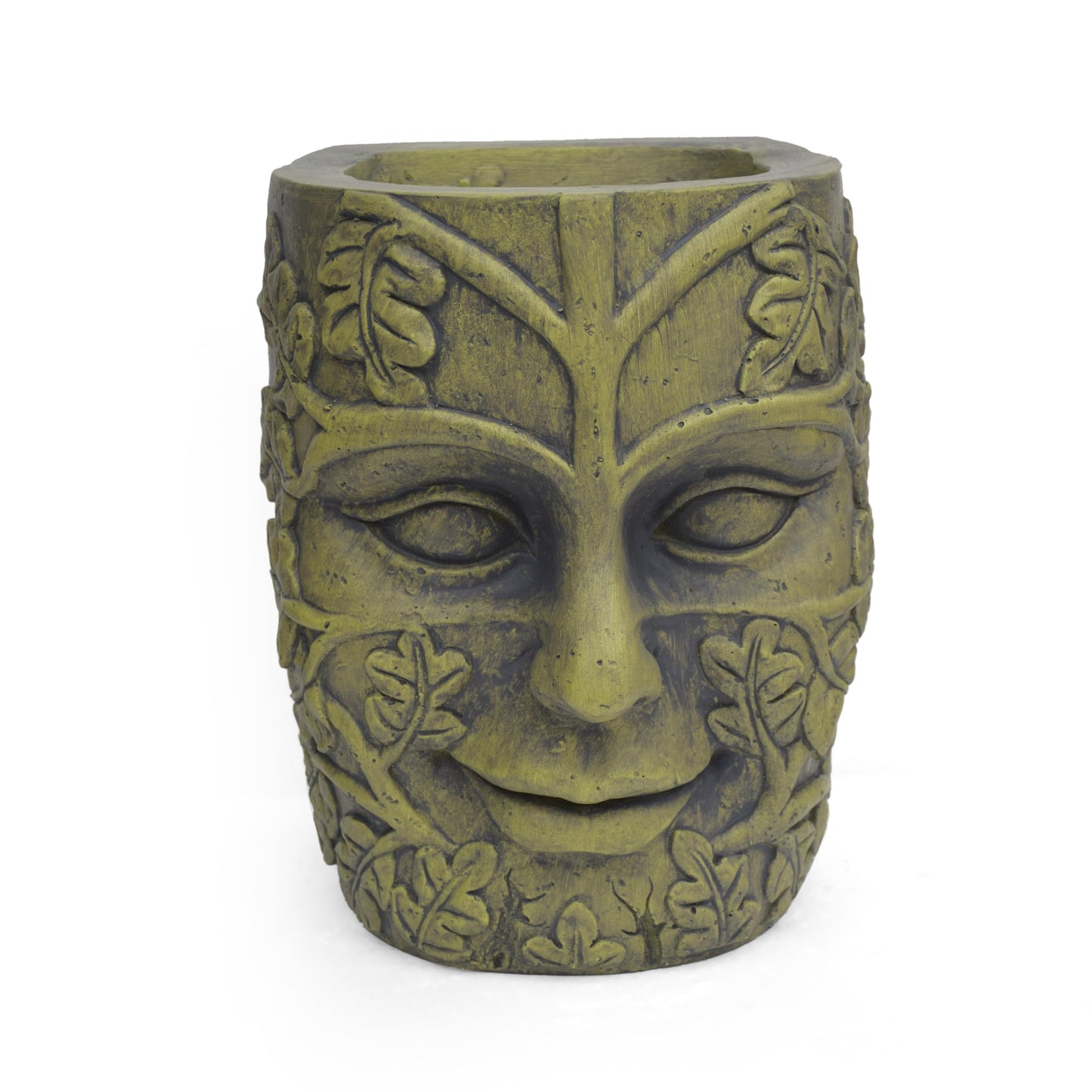 agnixnaf Garden Urn Planter,Flower Urn,Plant Pots,Sturdy Construction,Outdoor Flower Pots Home Garden,No Assembly Required