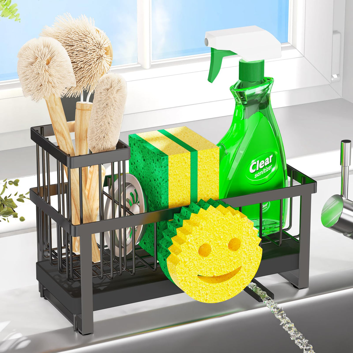 Sponge Holder for Kitchen Sink