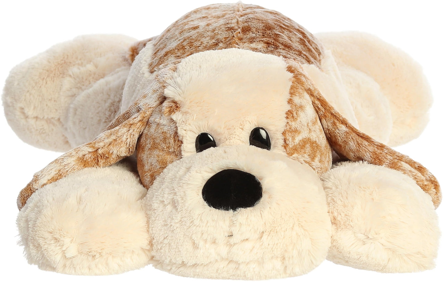 Aurora® Snuggly Super Flopsie™ Big Scruff™ Stuffed Animal - Large Size for Giant Cuddles - Perfect for Decorating Rooms and Birthday Gifts - White 28 Inches