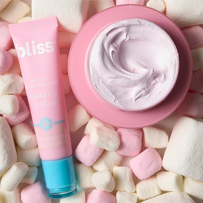 Bliss Mighty Marshmallow Hydrating Lip Mask | Long-Lasting Hydration for Dry Lips