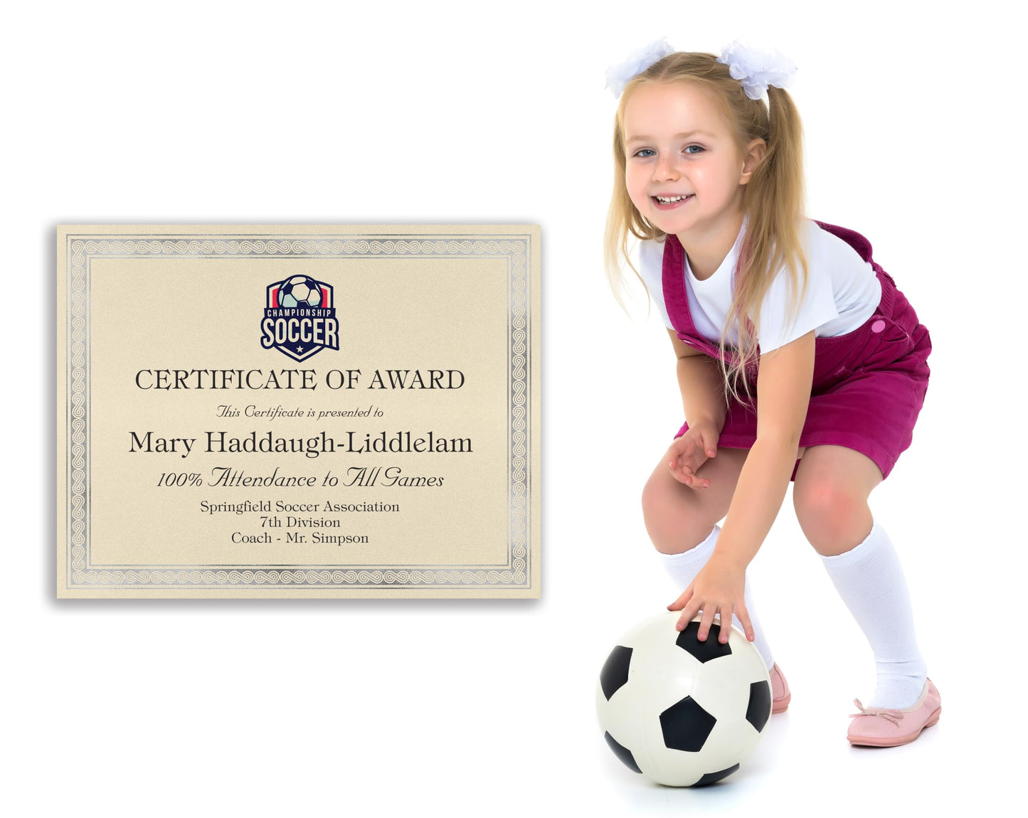 Better Office Products 100 Sheet Award Certificate Paper, Silver Foil Metallic Border, Ivory Letter Size Blank Paper, Diploma Certificates, Laser and Inkjet Printer Friendly, 8.5 x 11 Inches