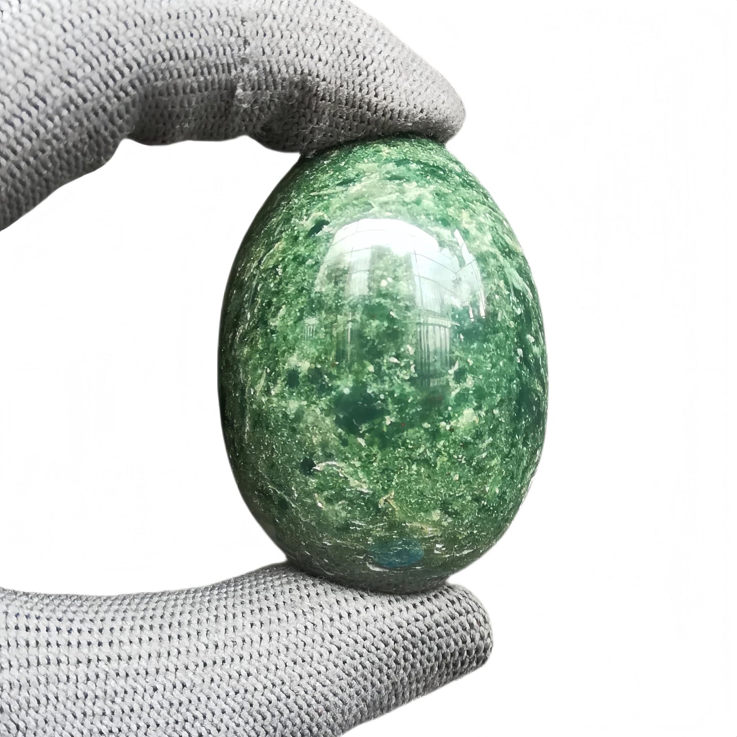 Sunshcat Natural India Agate Egg Shaped Meditation Chakra and Home Decor Balance Crystals and Healing Stones Statue Set,35 * 50mm Easter and Thanksgiving Gift,with Wooden Bracket
