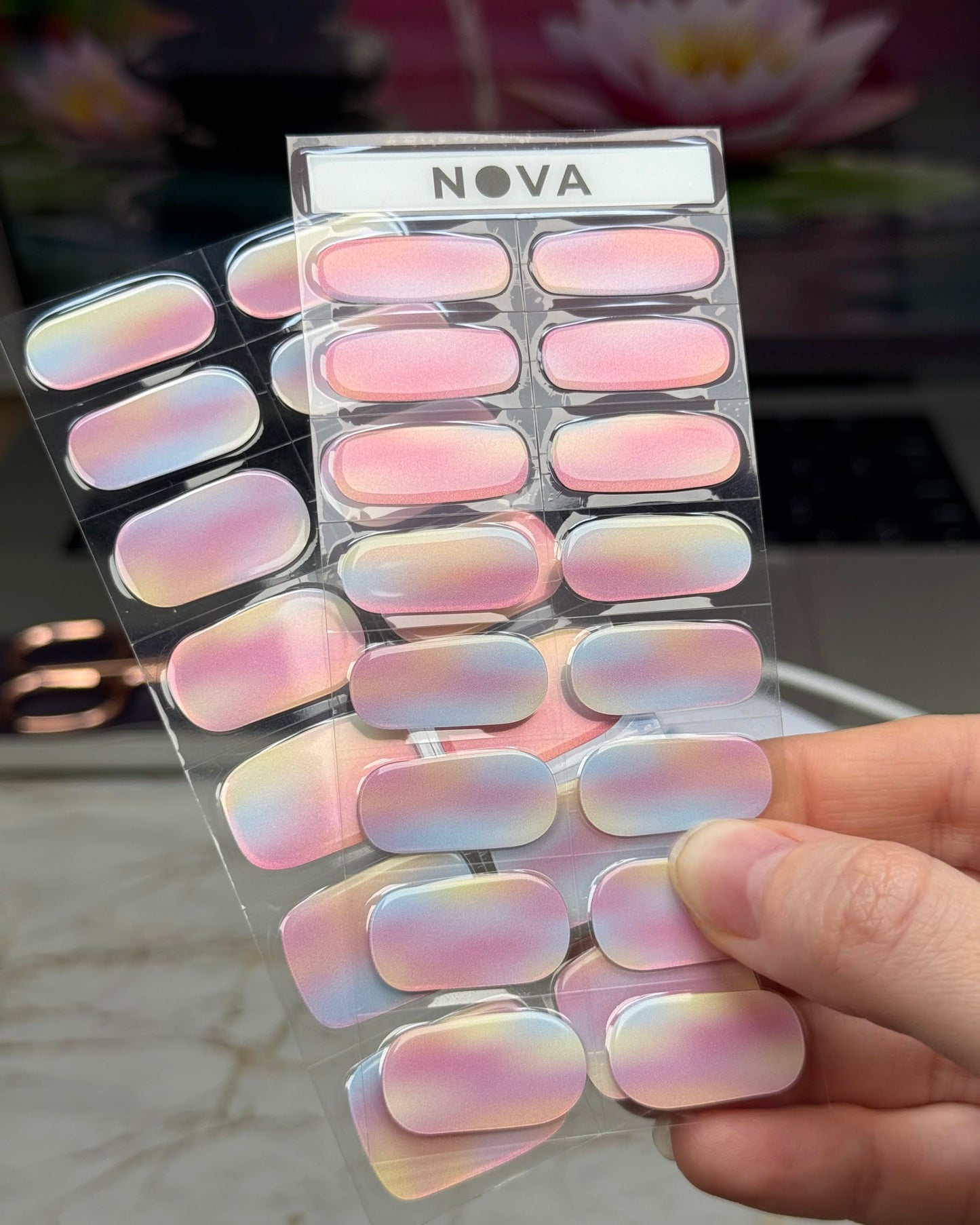Nova Nails Semi Cured Gel Nail Strips (Modern Muse)