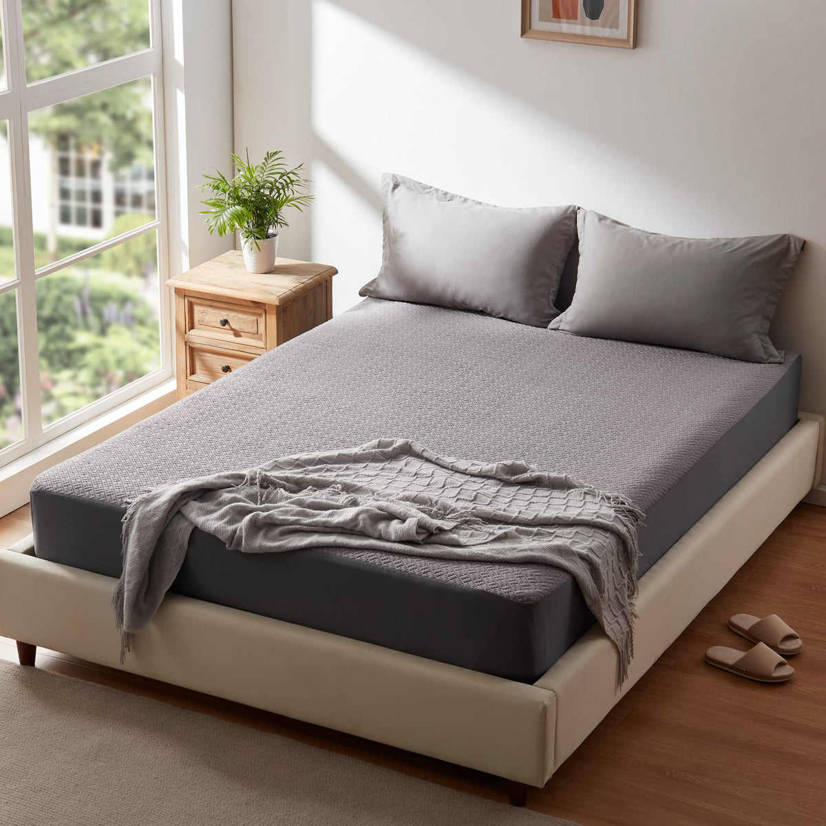 100% Waterproof Mattress Protector Twin Size