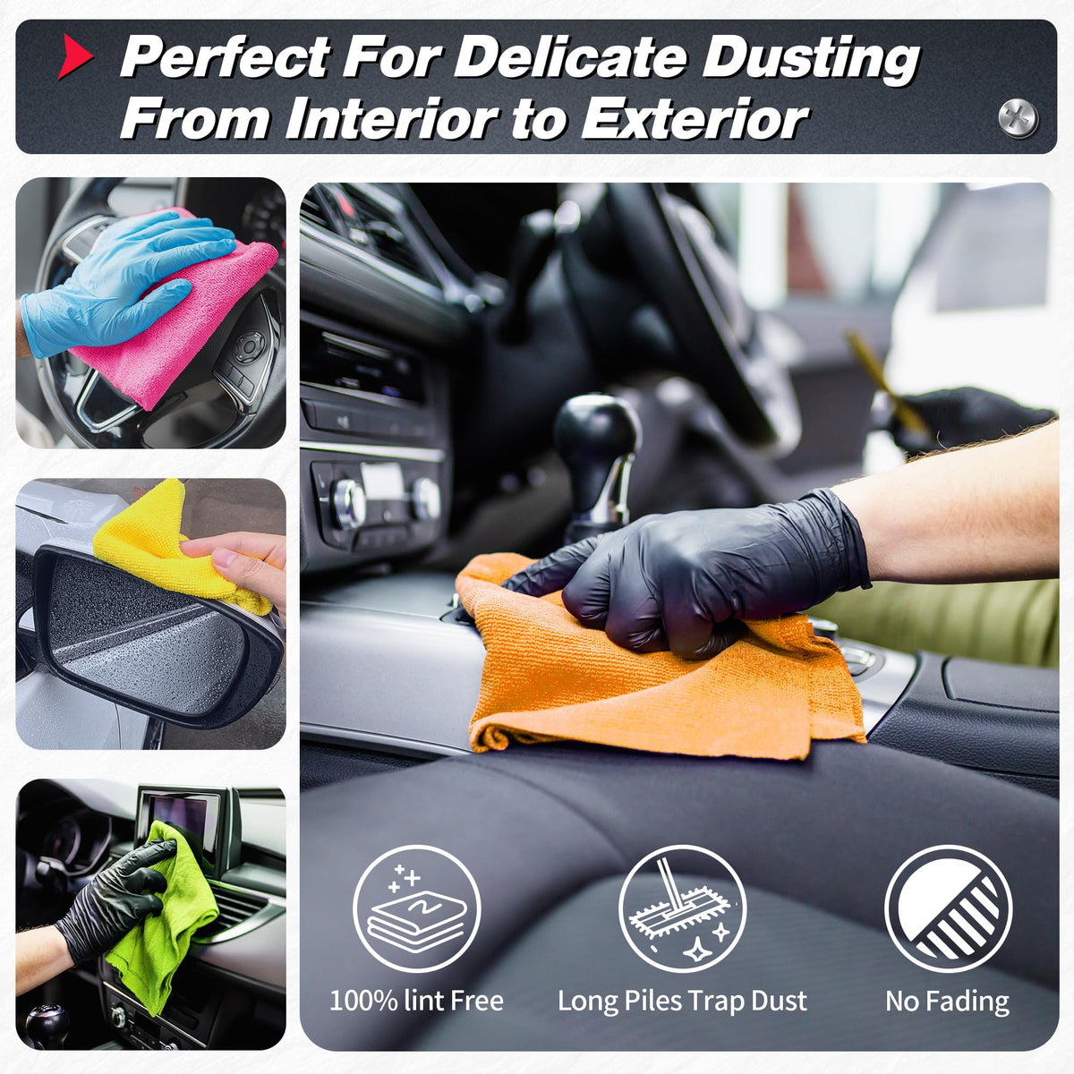 Microfiber Cleaning Cloth (1200 Count)