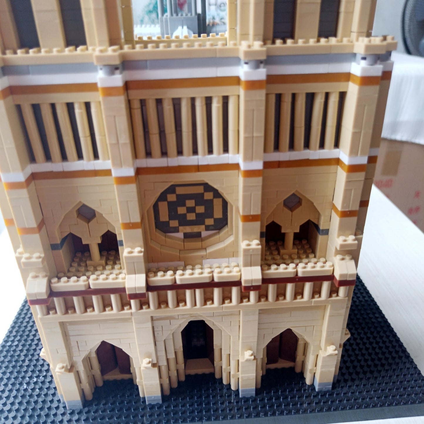 alltogetho Paris Notre Dame Cathedral Micro Building Blocks, 7300+ Pieces 3D Challenging Architecture Set for Adults - Collectible Display Model Educational Souvenir Gift for History & Art Lovers