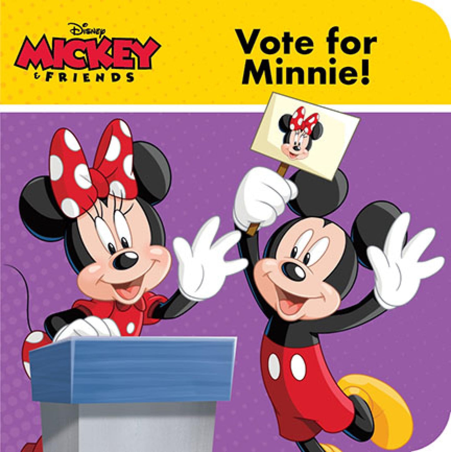 Mickey Mouse & Friends Mickey, Minnie and More! - My First Library Board Book Block 12-Book Set - PI Kids