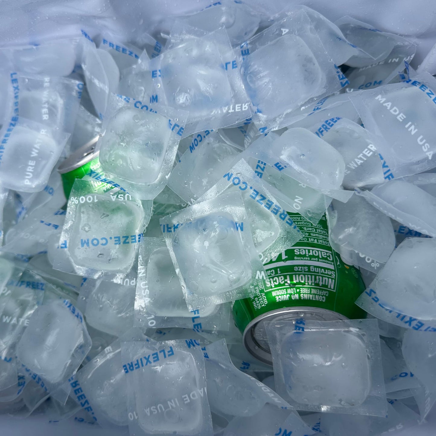 Cooler Cubes 5 lb Bag of Reusable Ice Cubes – Refreezable Ice Cubes for Coolers