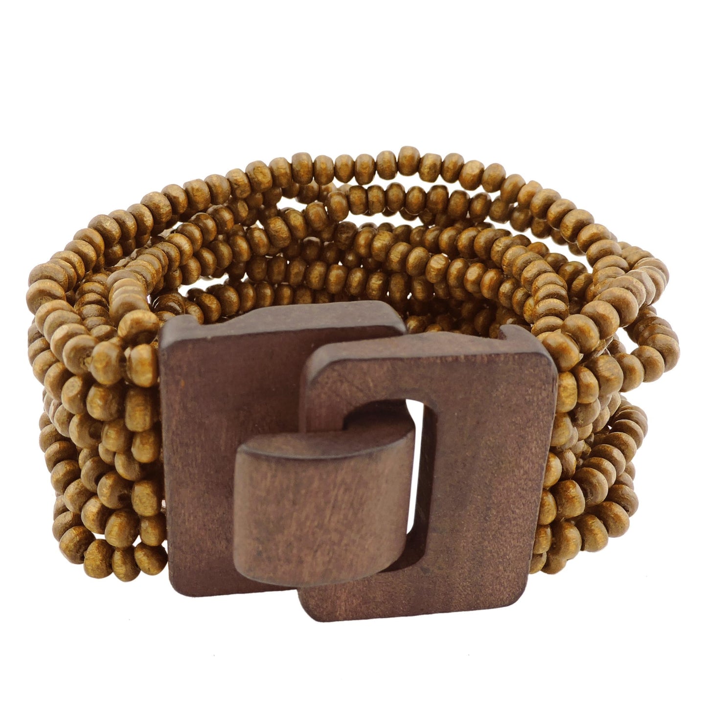 Coiris Multi Layers Seed Beads Wide Bangle Strand Bracelet for Women (BR1167)… (BR1199)