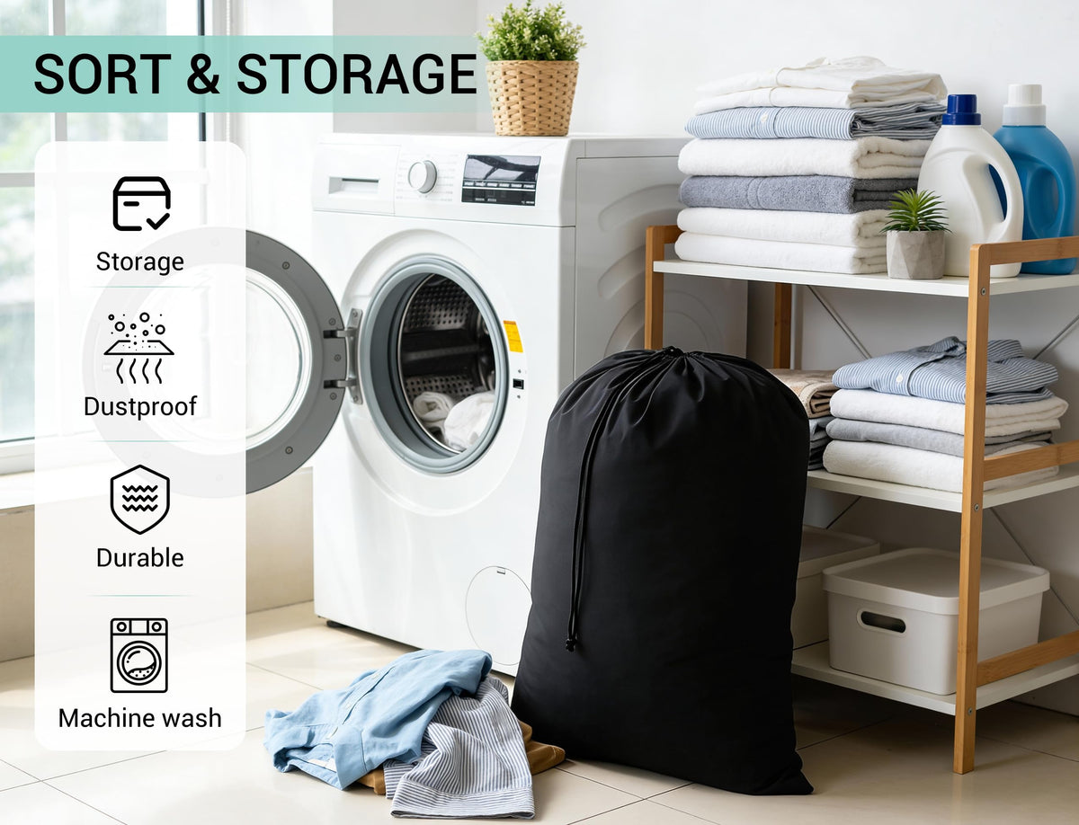 Bulk Travel Laundry Bag (24 Count)