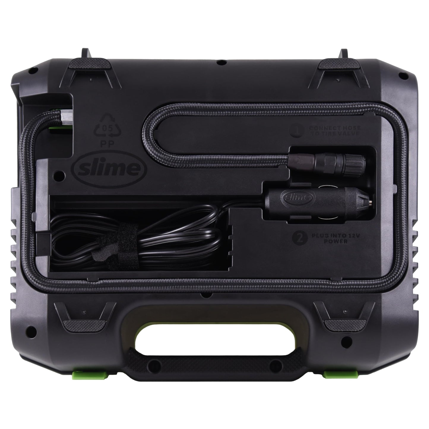 Slime 50158 Flat Tire Repair Kit, Smart Spair Ultra, All-in-One Solution, Repairs and Inflates, Car/Trailer, 10 Min Fix