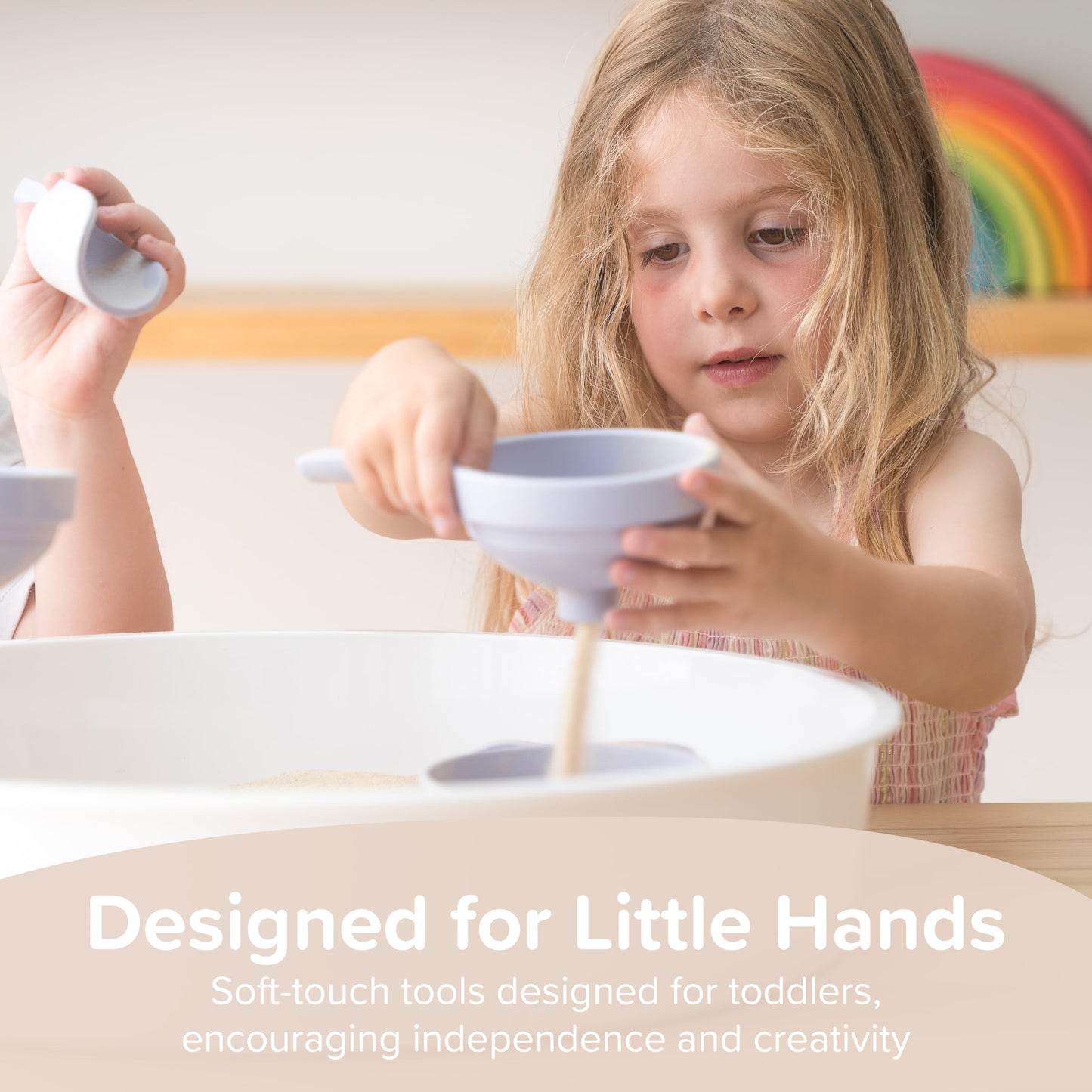 Inspire My Play Blue Sensory Bin Accessories Start Kit - Sensory Bin Toys - Messy Play Tools