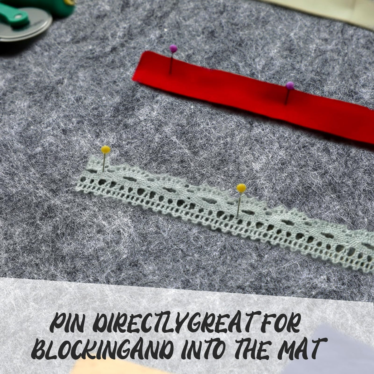 6 Pack Large Wool Pressing Mat Wool Ironing Mat Felted Blending Ironing Pad Sewing Machine Muffling Pad Iron Board for Quilters Quilting Supplies and Notions Accessories