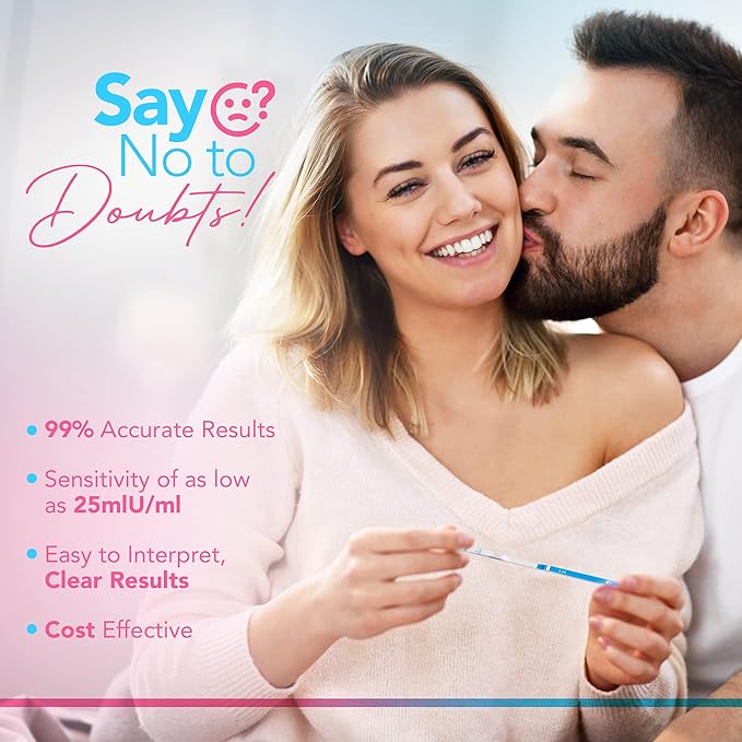 Clinical Guard 110 Pregnancy Tests Strips and 40 Ovulation Test Strips Fertility Kit and Early Detection OPK LH HCG Combo Pack