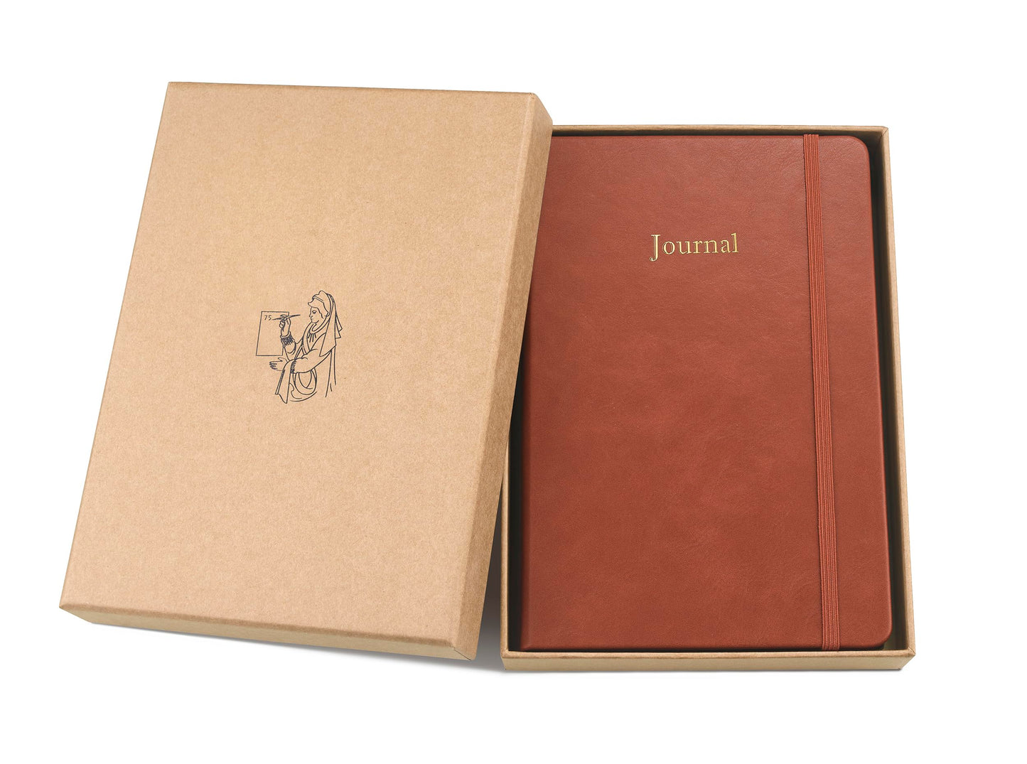 Wykeham's Resourceful Journal – Personal Finance and Budgeting Planner – Personalization Available (Brown, 8.5"×5.5")