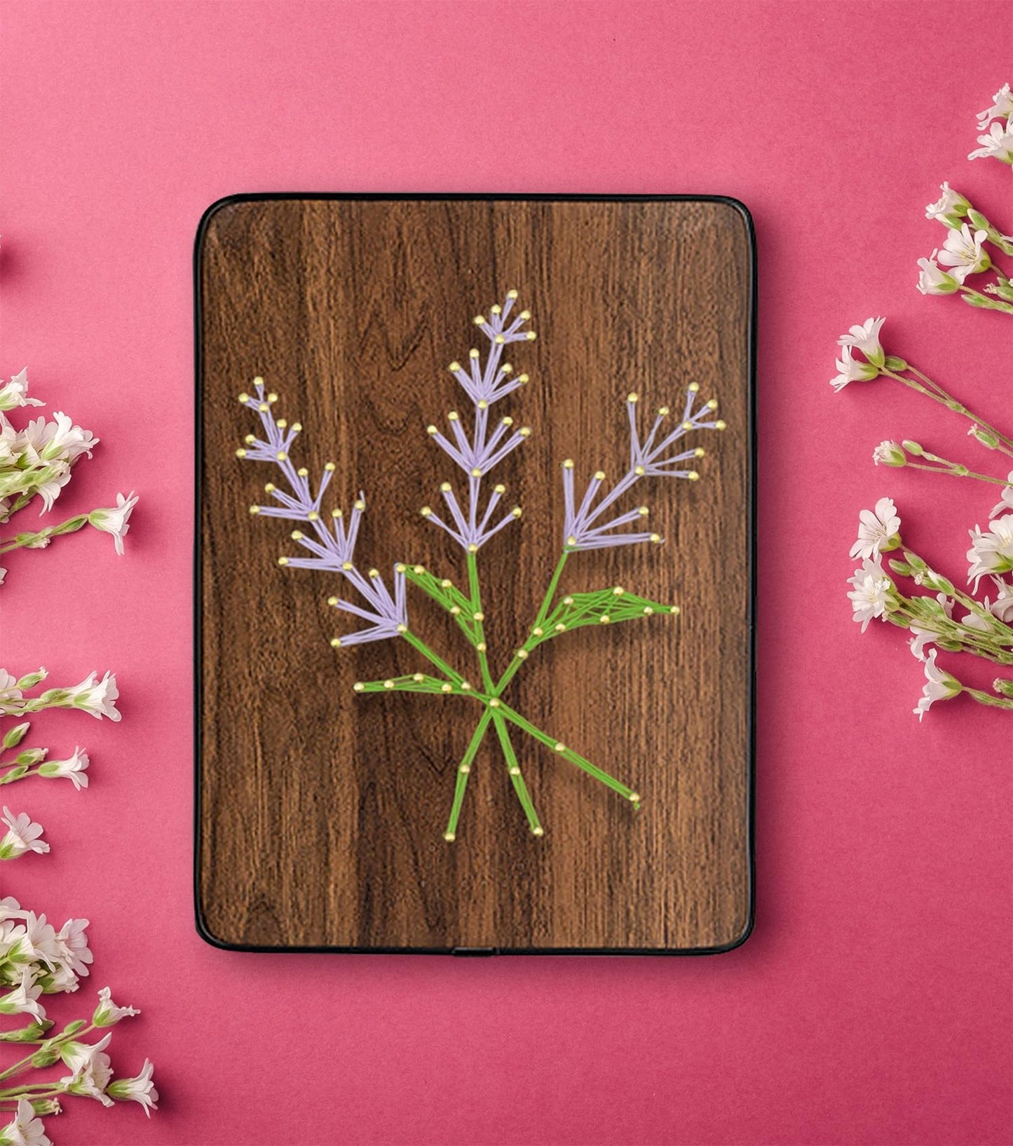 BAZIMA DIY String Art Kit for Beginner, DIY Lavender Craft Kit,Unique Gift,Craft Kit for Holidays