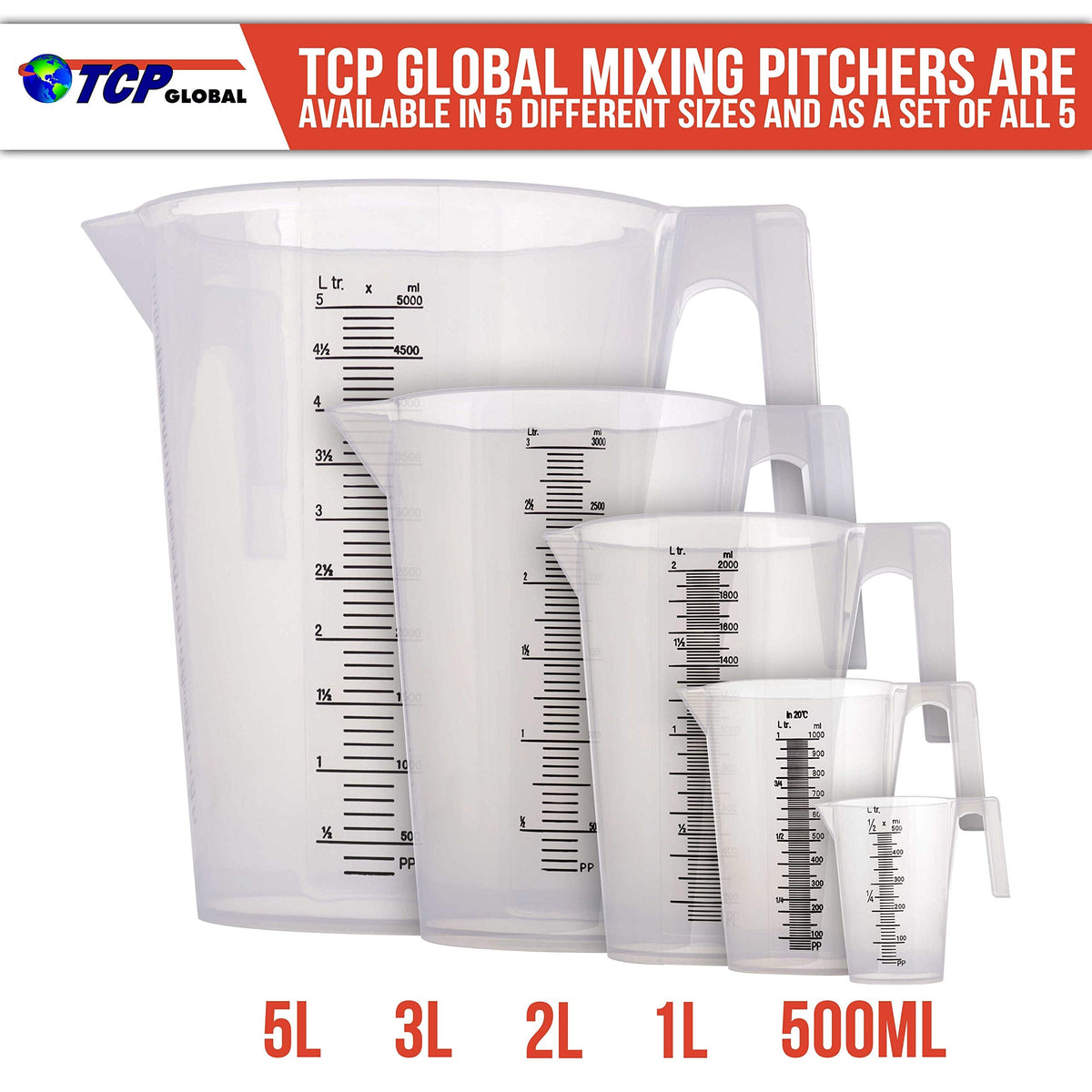 3 Liter 3000ml (4 Count)