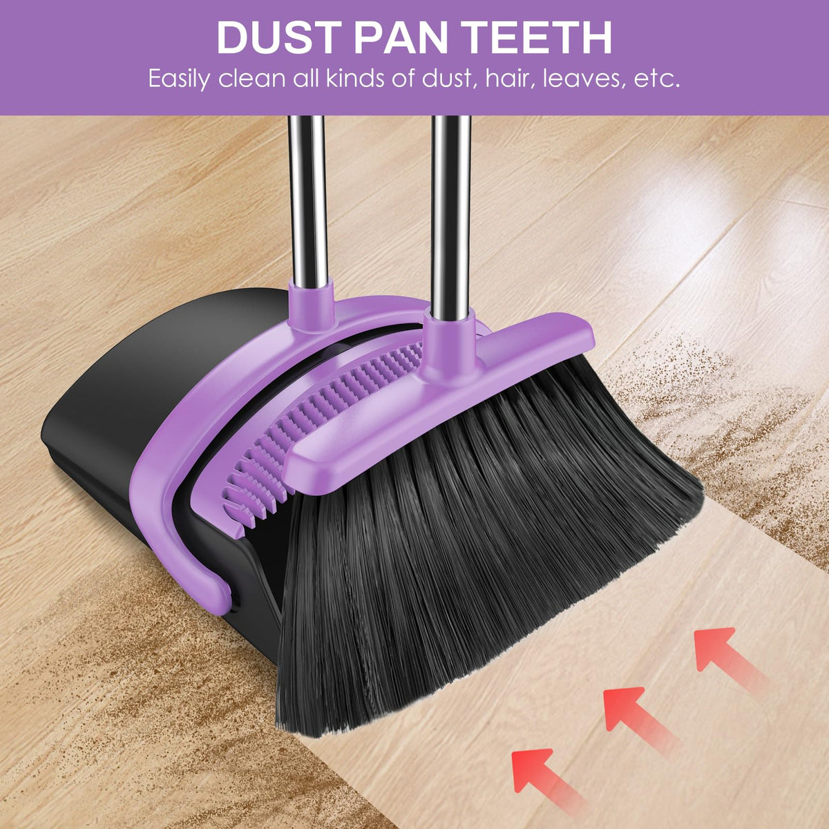 Broom and Dustpan Set for Home