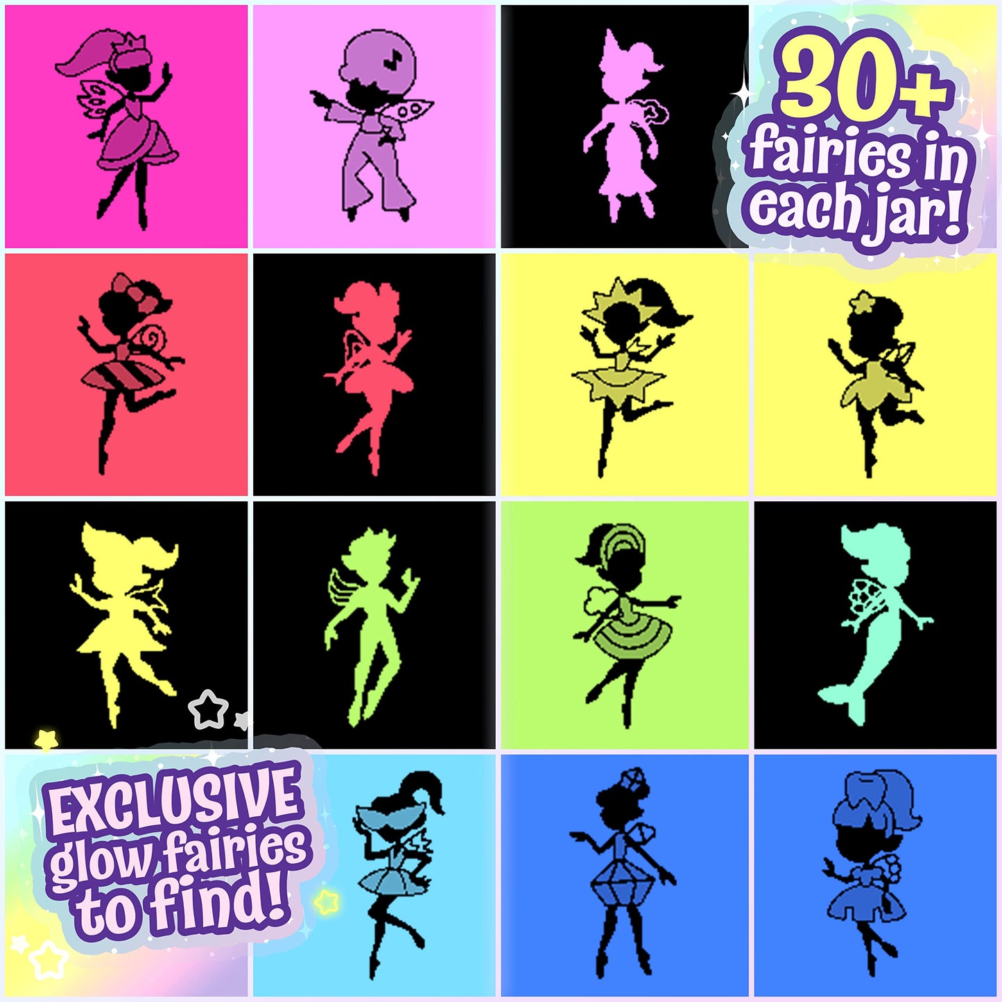 Got2Glow Fairies Finder - Electronic Fairy Jar Catches 30+ Virtual Fairies - Got to Glow in The Dark