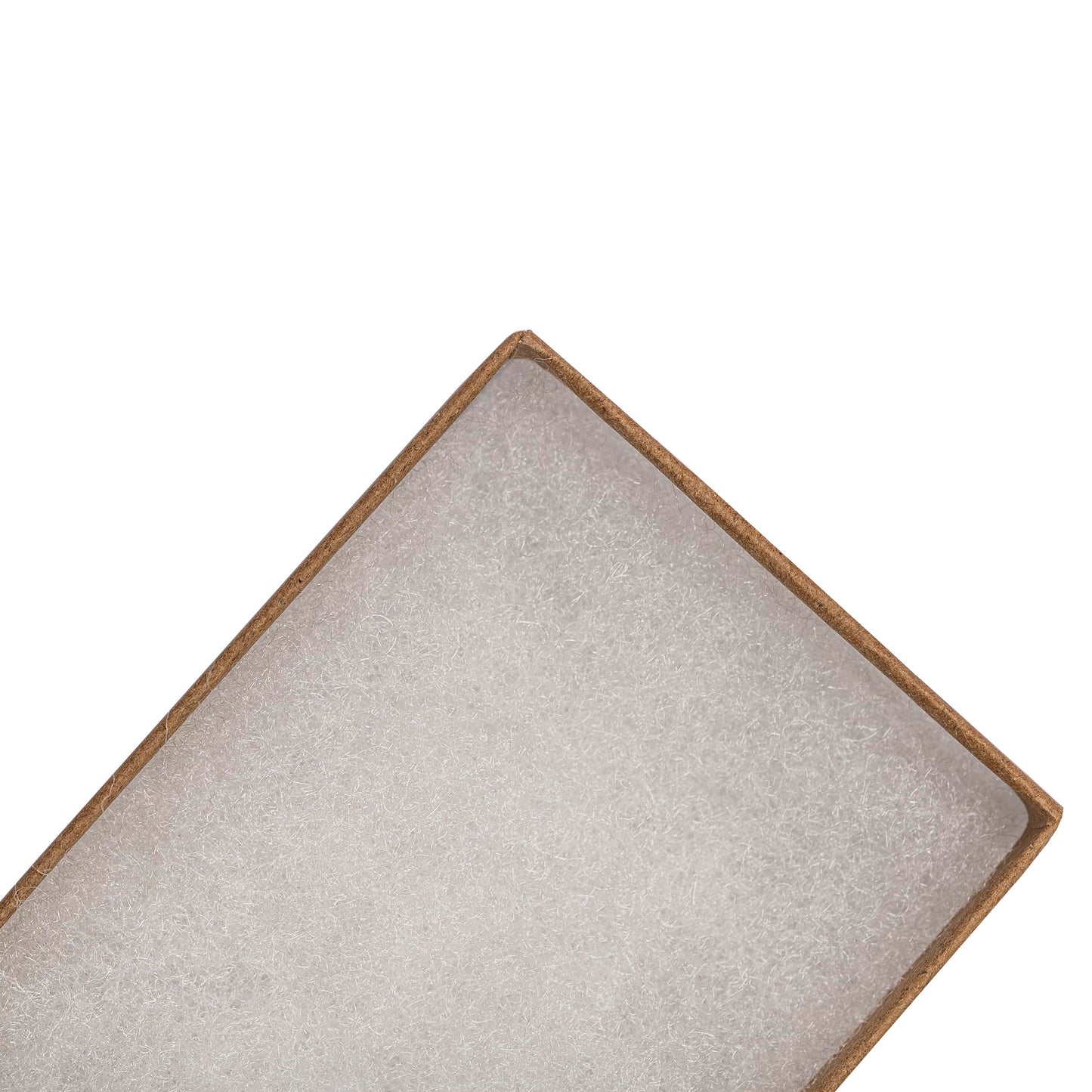 JPB Recycled Kraft Cotton Filled Jewelry Boxes #32 (Case of 100) (3 1/8" x 2 1/8" x 1")